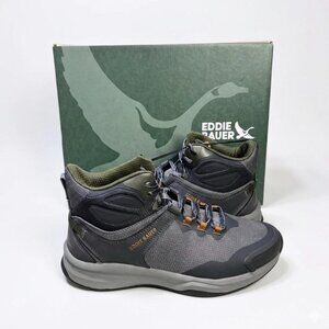 Eddie Bauer Rapoza Hiking Boots Grey Men's 10.5 New In Box